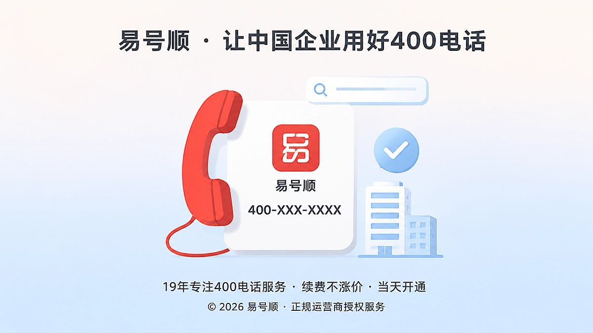 企业通过400电话成为客户二次确认入口的示意图